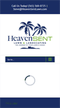 Mobile Screenshot of heavensentlawn.com