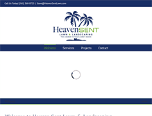 Tablet Screenshot of heavensentlawn.com